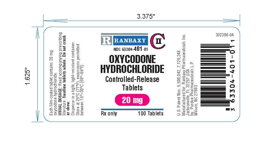 OXYCODONE HCL 20mg