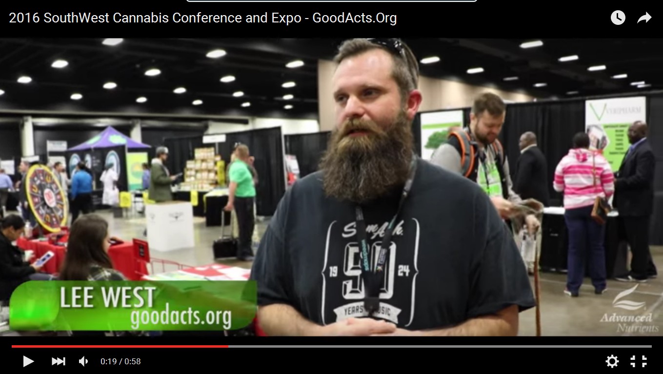 Good Acts founder Lee West speaking with Advanced Nutrients in Ft. Worth